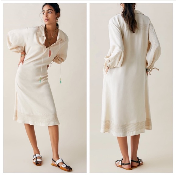 Zara Studio Collection s/s 19 silky midi S - Picture 8 of 14